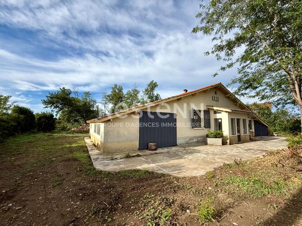 CINTEGABELLE : MAISON T3 DE PLAIN-PIED A VENDRE SUR UN TERRAIN DE 800M2