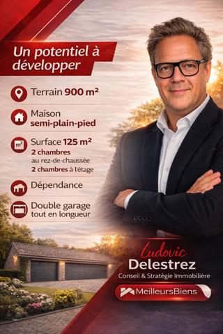 🏡 Haisnes – Maison 6 pièces – 900 m² – Opportunité à fort potentiel