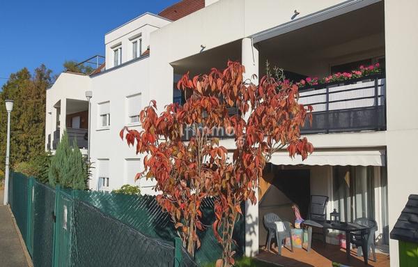 Appartement 3 pièces en rez-de-jardin + garage et parking