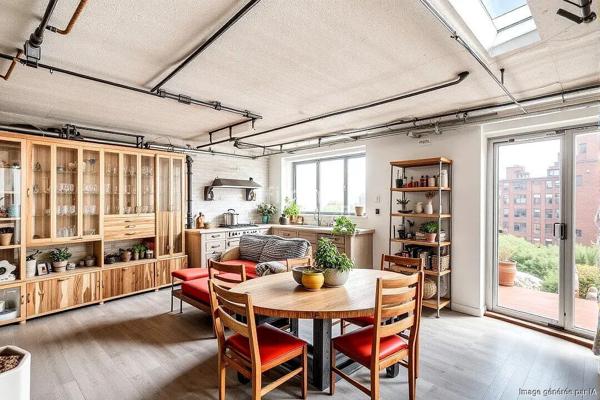 Appartement 3 pièces en rez-de-jardin + garage et parking