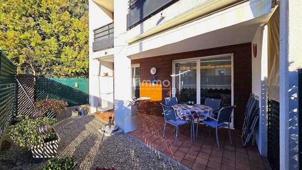 Appartement 3 pièces en rez-de-jardin + garage et parking