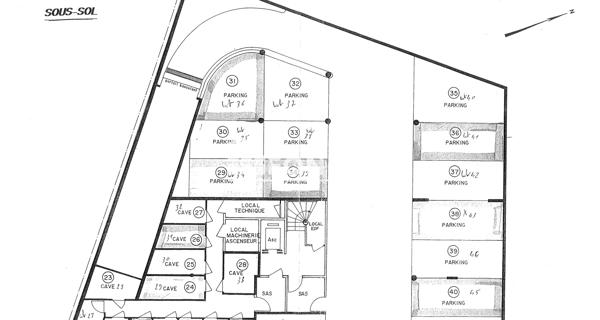 À vendre Parking 32 m² - Angers 49000