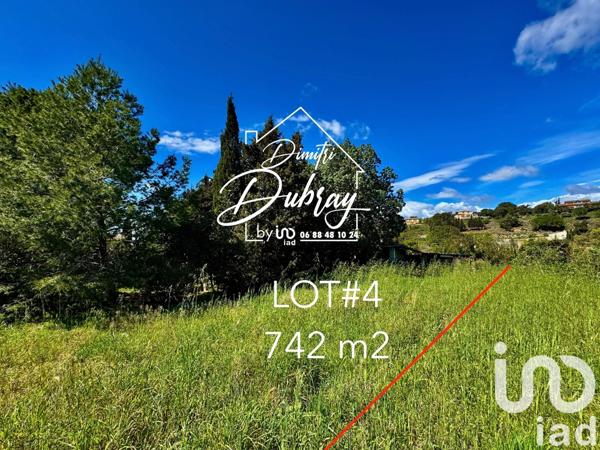 Terrain à vendre 740 m² Bizanet