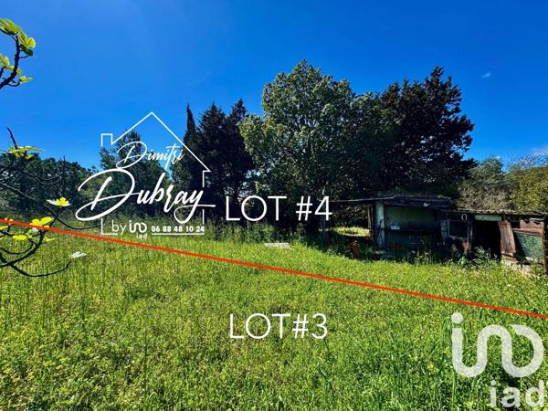 Terrain à vendre 740 m² Bizanet