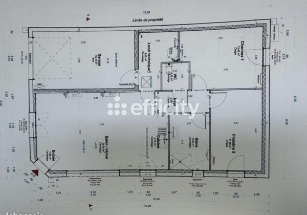 Maison 3 pièces - 76 m²