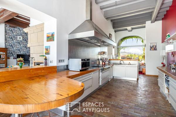 Appartement familial de caractère avec terrasse et jardin