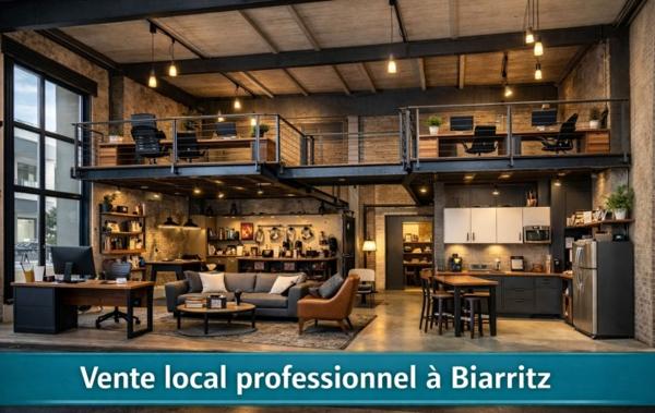 Vente Local d'activité Biarritz   