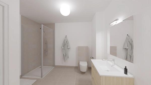 Appartement à vendre 2 pièces MONT SAINT MARTIN (54) Appt - 71m² - Terrasse 46m²