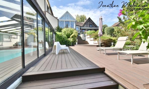 ✨ Propriété d’exception au cœur de Conches-en-Ouche – Piscine intérieure, sauna et studio indépendant