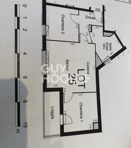 Appartement Le Chesnay Rocquencourt 3 pièce(s) 55.70 m2