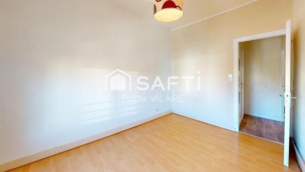 Appartement  T2 37m² - Dernier étage avec stationnement et cave