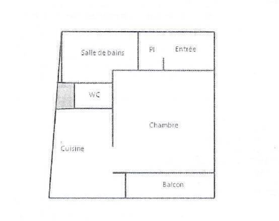 Appartement 2 pièces                                        - 44000 Nantes Réf : 10984