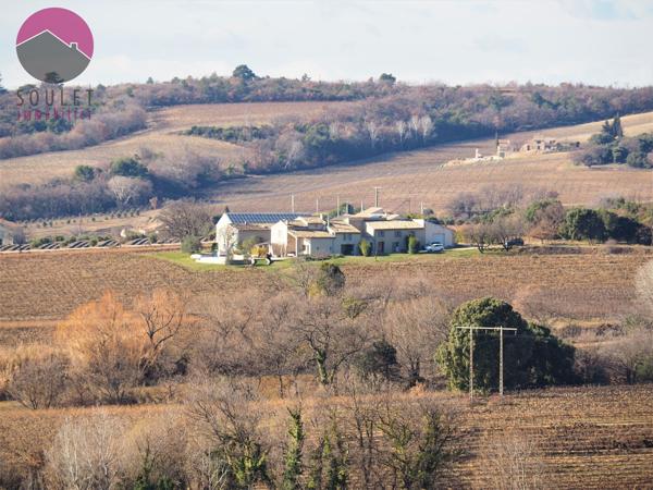 Valréas (84600) Propriété viticole en Provence