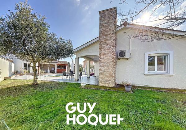 Maison Contemporaine de Plain Pied 4 Chambres + Garage + Piscine - 71570 LA CHAPELLE DE GUINCHAY