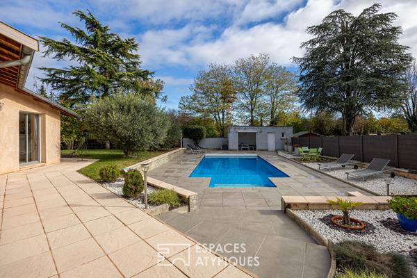 Villa d’achitecte au sein de Chassieu le Haut