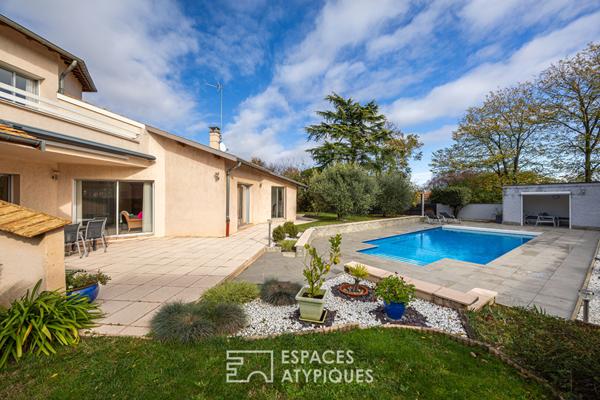 Villa d’achitecte au sein de Chassieu le Haut