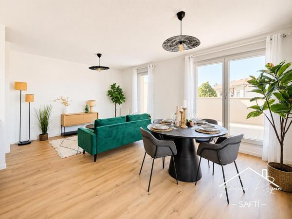 Duplex 5 pièces 110 m² avec terrasse de 43 m²