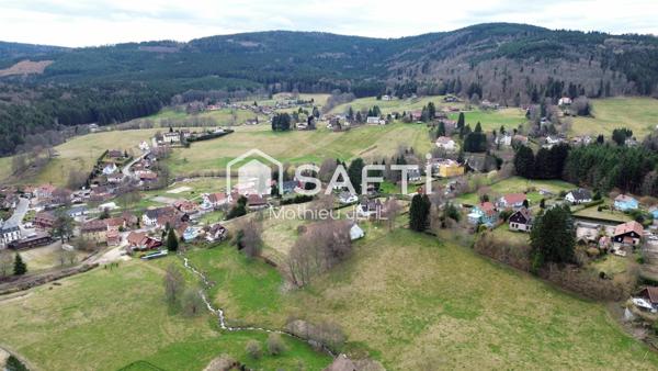 Terrain constructible 1167 m² - Le Hohwald - lisière de forêt et ruisseau