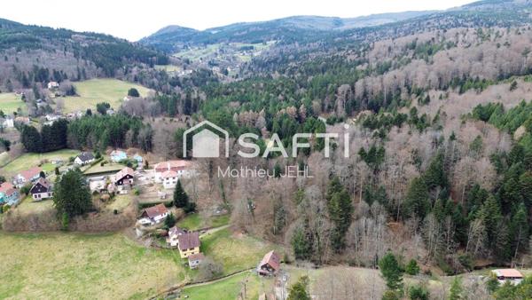 Terrain constructible 1167 m² - Le Hohwald - lisière de forêt et ruisseau
