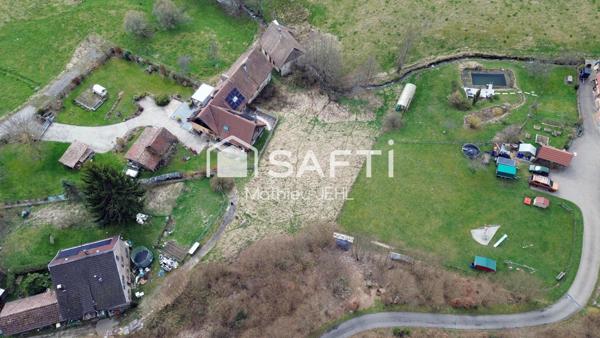 Terrain constructible 1167 m² - Le Hohwald - lisière de forêt et ruisseau