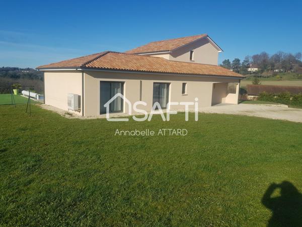 Maison de 2020 contemporaine de 200m sur sous sol avec piscine