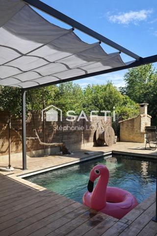 MAISON RENOVEE CENTRE AVEC JARDIN ET PISCINE RARE!