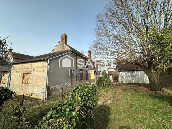 Maison proche centre-ville, 77 m², 3 pièces avec garage et terrain