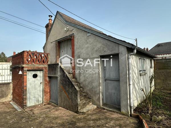 Maison proche centre-ville, 77 m², 3 pièces avec garage et terrain