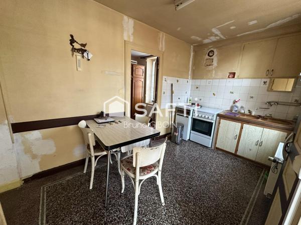 Maison proche centre-ville, 77 m², 3 pièces avec garage et terrain