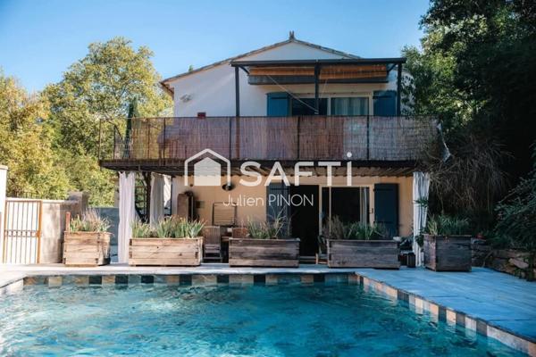 BELLE VILLA DE 120 m² AVEC UNE PISICNE AU SEL