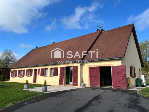 BELLE MAISON DE PLAIN-PIED SUR TERRAIN DE 14686 M2