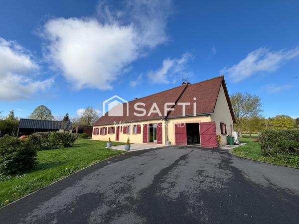 BELLE MAISON DE PLAIN-PIED SUR TERRAIN DE 14686 M2