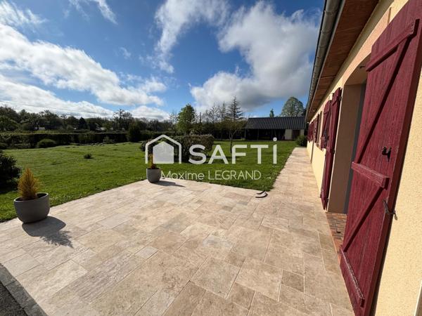 BELLE MAISON DE PLAIN-PIED SUR TERRAIN DE 14686 M2