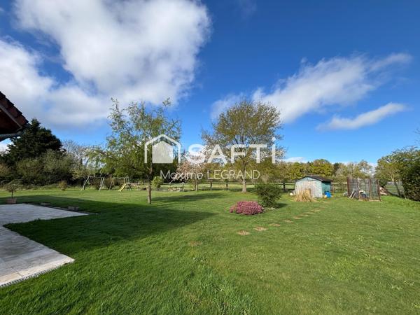 BELLE MAISON DE PLAIN-PIED SUR TERRAIN DE 14686 M2