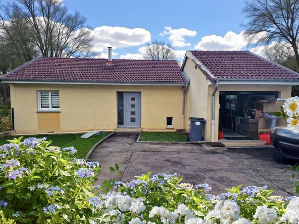 Maison indépendante à vendre 5 pièces NEUFCHATEAU (88) avec GARAGE, TERRASSE et TERRAIN