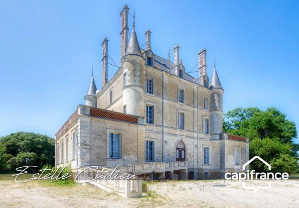 Propriété d’exception  – Château XIXe à CHANTONNAY (85)