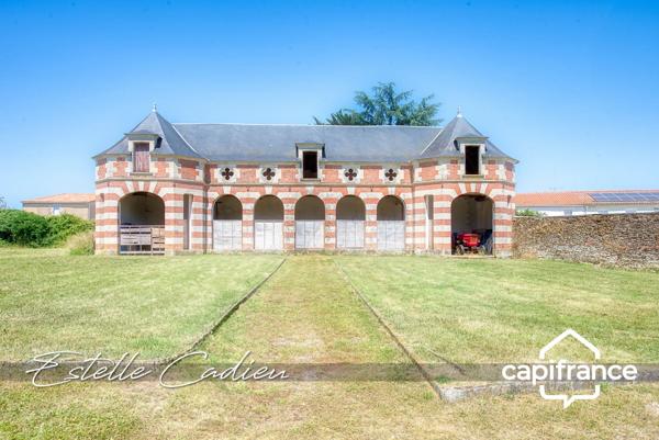 Propriété d’exception  – Château XIXe à CHANTONNAY (85)