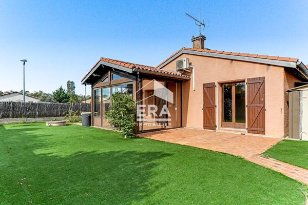 Saint Alban Maison individuelle plain pieds de 87 m² + 13 m² de véranda - garage