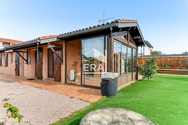 Saint Alban Maison individuelle plain pieds de 87 m² + 13 m² de véranda - garage