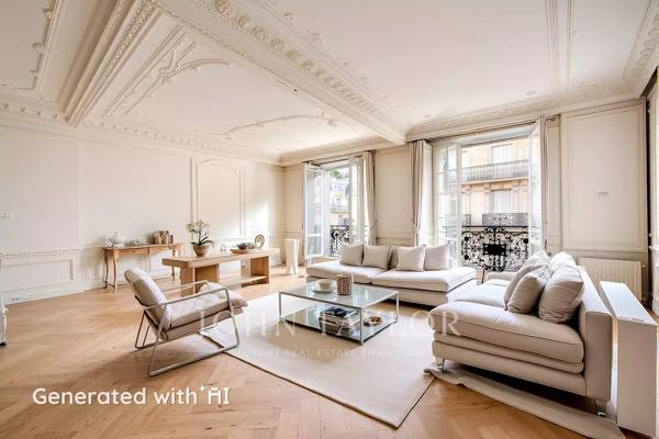 Appartement haussmannien à rénover