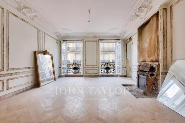 Appartement haussmannien à rénover