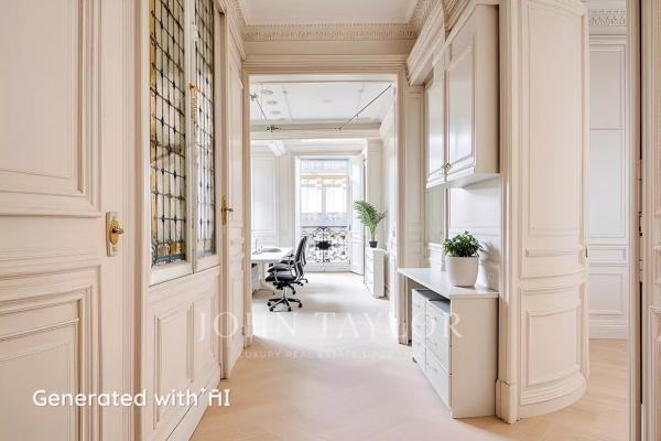 Appartement haussmannien à rénover