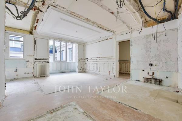 Appartement haussmannien à rénover