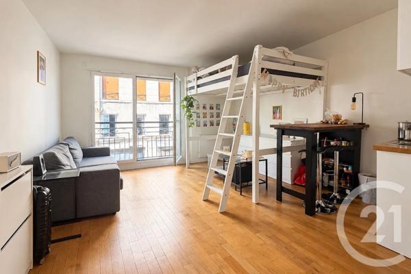Appartement F1 à vendre  1 pièce - 24,60 m 2   PARIS  - 75011