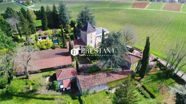 Vivez le charme d’un manoir du XVIe siècle : 350 m² d’élégance nichés dans un parc arboré avec piscine et maison d’amis, CAHORS