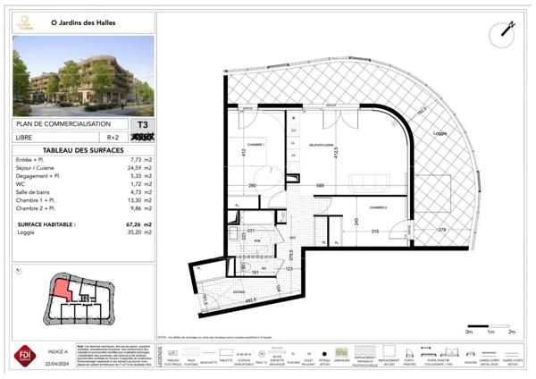 Appartement à louer à Saint-Jean-de-Védas (34430)