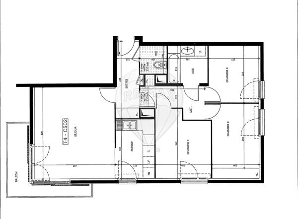 Appartement 3 chambre(s) de luxe à vendre - Vitry-sur-Seine, Val-de-Marne - 94
