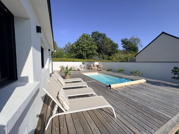 Maison des années 70 entièrement rénovée avec goût, à deux pas de Bénodet Clohars-Fouesnant (29950)
