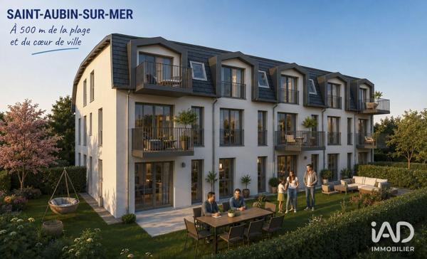 Appartement (neuf) à vendre 2 pièces 42 m² Saint-Aubin-sur-Mer