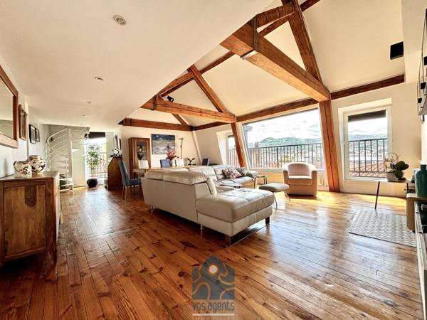 Appartement en duplex 6 pièces avec terrasse vue panoramique
